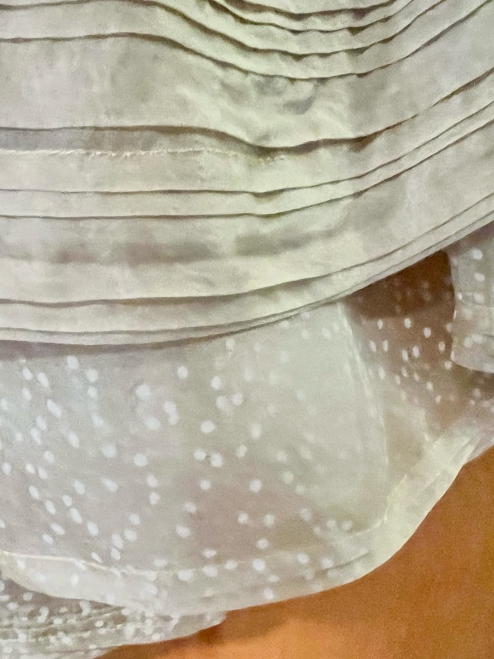 KRISTA LARSON Maxi Slip Dress with Delicate Trim perfect layering piece! OS - Picture 6 of 6